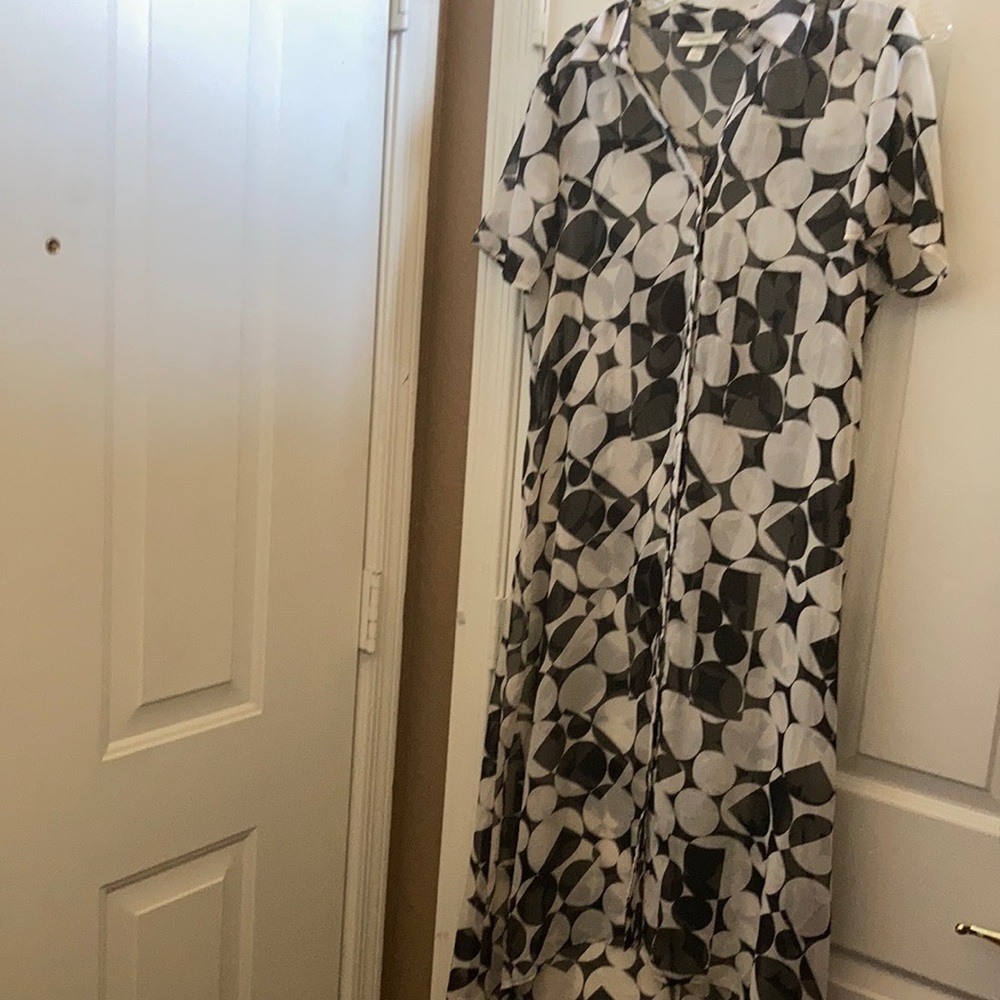 FINAL MARKDOWN Sheer dressbarn duster 14